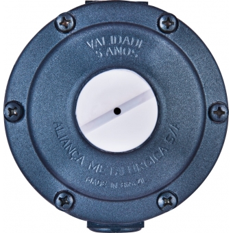 REGULADOR DE GÁS ALIANÇA 7 KG/H AZUL 506/03 ESTÁGIO ÚNICO