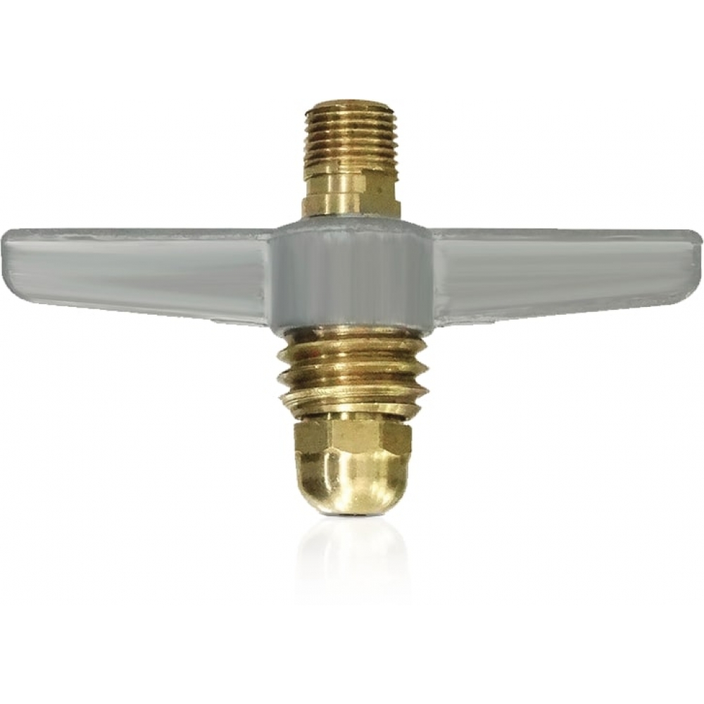 BORBOLETA PARA BOTIJÃO DE GÁS P-13 LATÃO