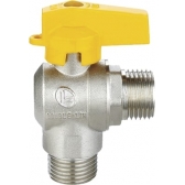 REGISTRO ESFERA PARA GÁS ANGULAR 1/2 MACHO X MACHO