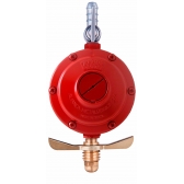 REGULADOR DE GÁS ALIANÇA ALTA PRESSÃO 2 KG/H PARA MANGUEIRA 3/8 506/33