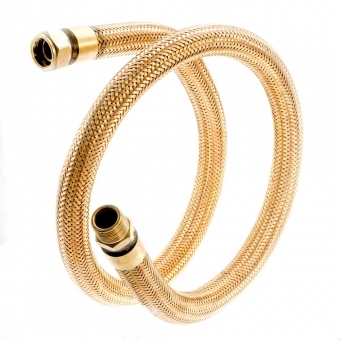 MANGUEIRA FLEXÍVEL METÁLICA PARA GÁS ENCANADO 3/4