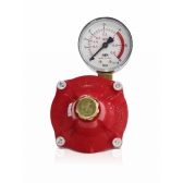 REGULADOR DE GÁS FORMAGÁS COM MANÔMETRO 12 KG/H PRIMEIRO ESTÁGIO