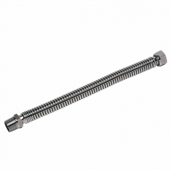 MANGUEIRA FLEXÍVEL METÁLICA PARA AQUECEDOR ÁGUA 1/2