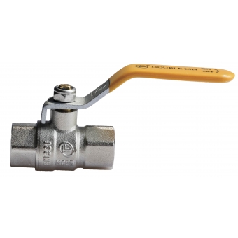 REGISTRO ESFERA PARA GÁS RETO FÊMEA ALAVANCA