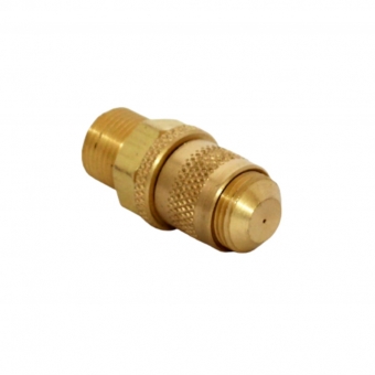 INJETOR ALFA PARA FOGÃO INDUSTRIAL GLP 0,60 MM ROSCA 3/8