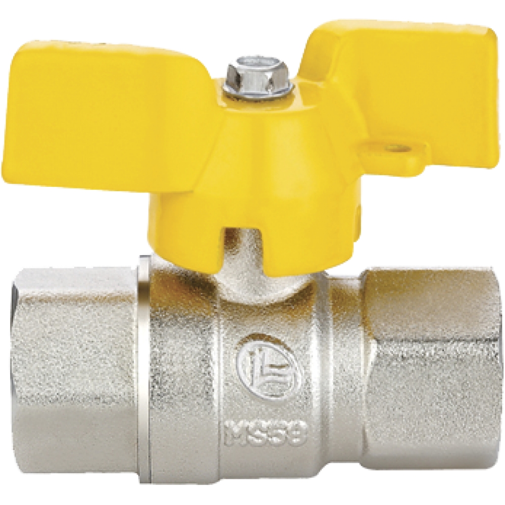 REGISTRO ESFERA PARA GÁS RETO 1/2 FÊMEA