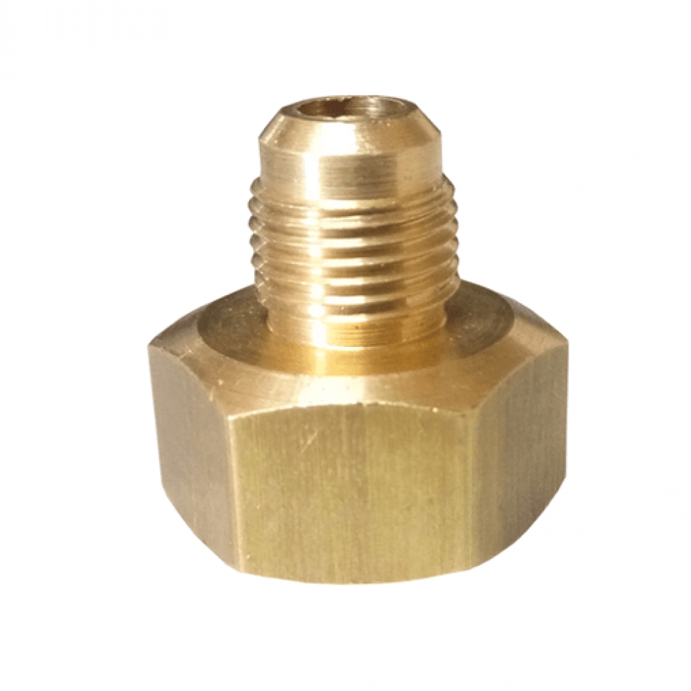 MEIA UNIÃO PARA MEDIDOR DE GÁS G 1.0 G 1.6 3/8 SAE X 3/4 BSP FÊMEA